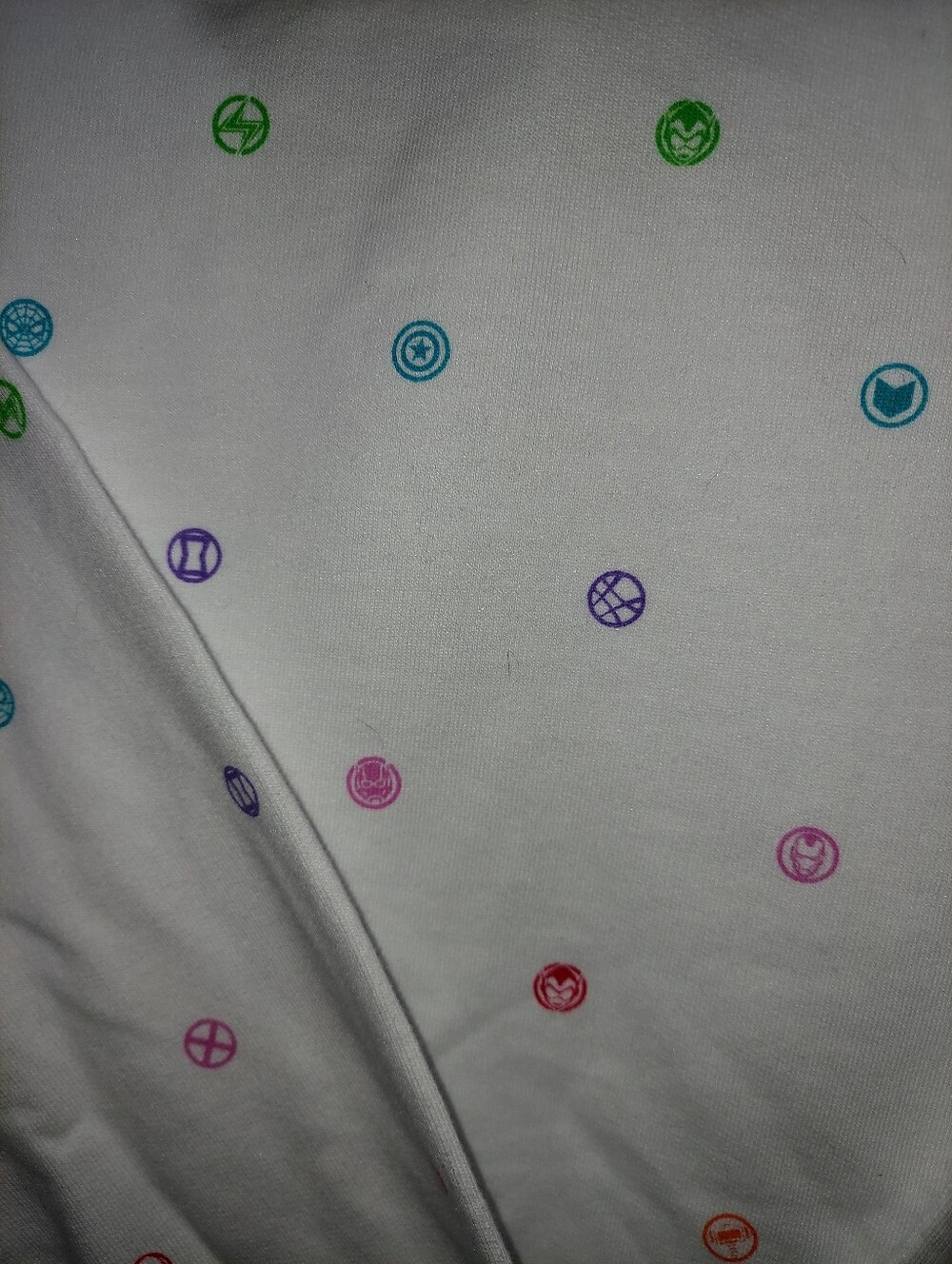2x Marvel Unisex Rainbow Logo Graphic Hoodie. Cropped,new With Tags! - Picture 7 of 8